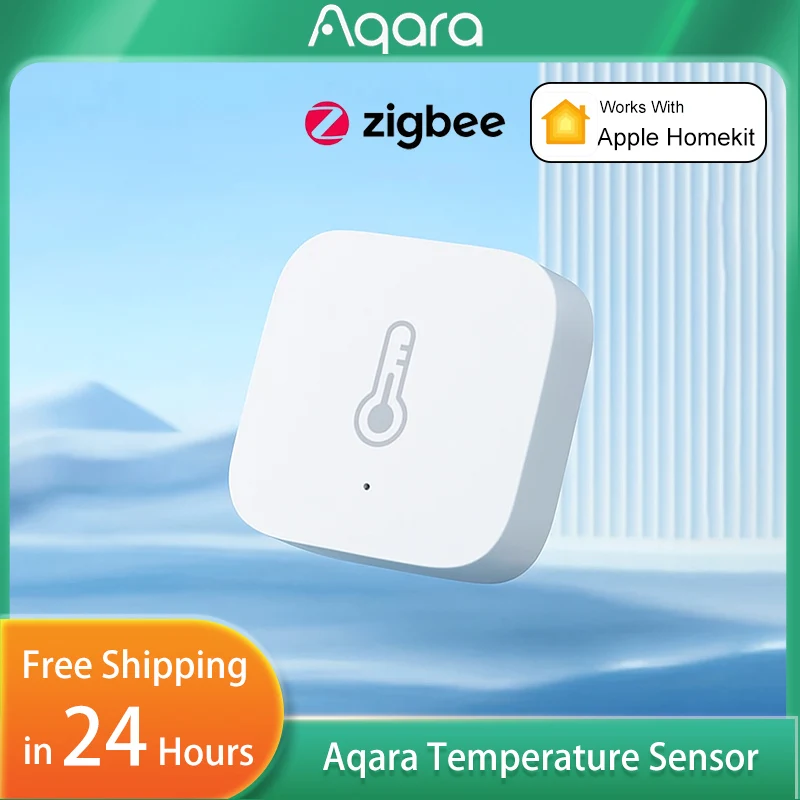 Smart Home Hub Apple - Capteur de température Aqara Zigbee, capteur