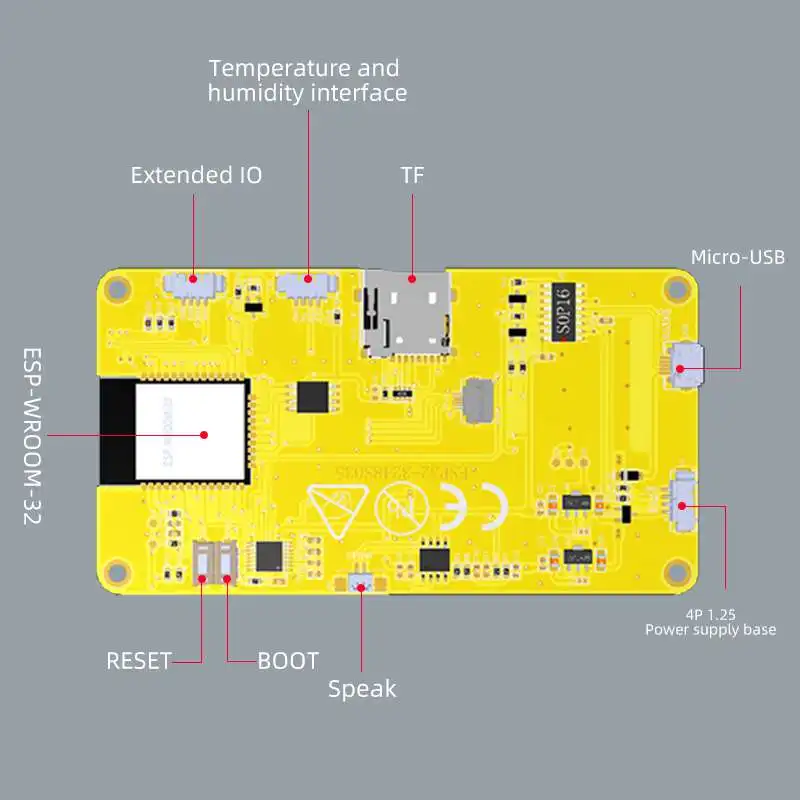 Smart Home Esp32 - Module d'affichage LCD intelligent ESP32-3248S035 de