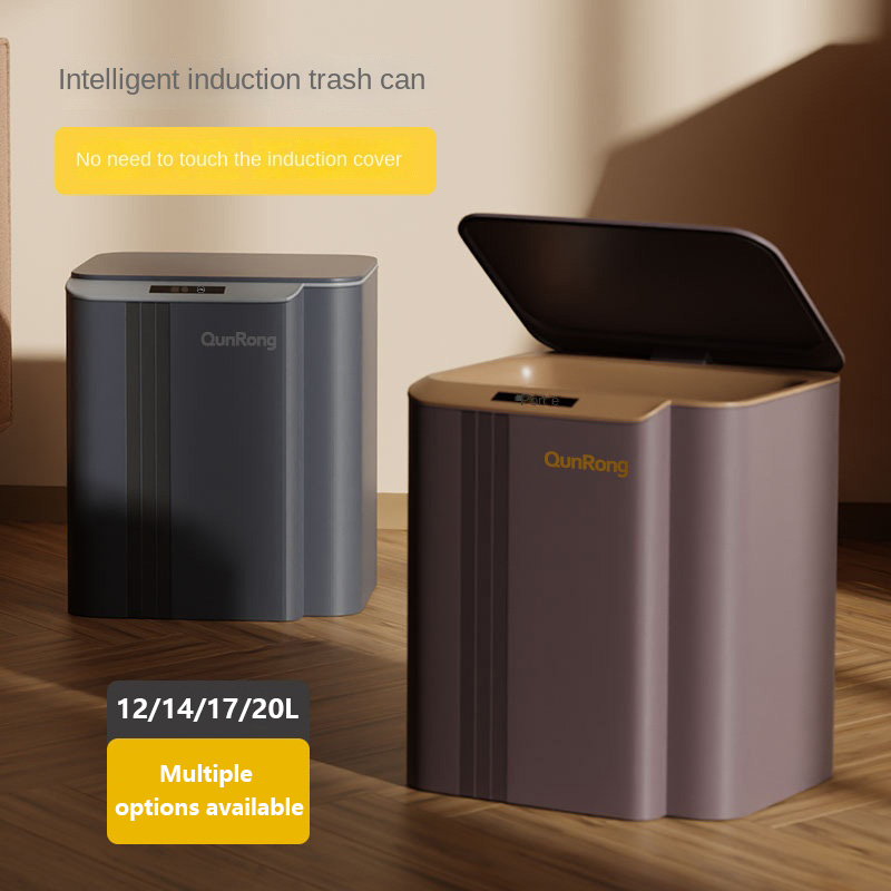 Smart Home Junkie - Poubelle intelligente 12-14-17-20l, capteur automatique, pour