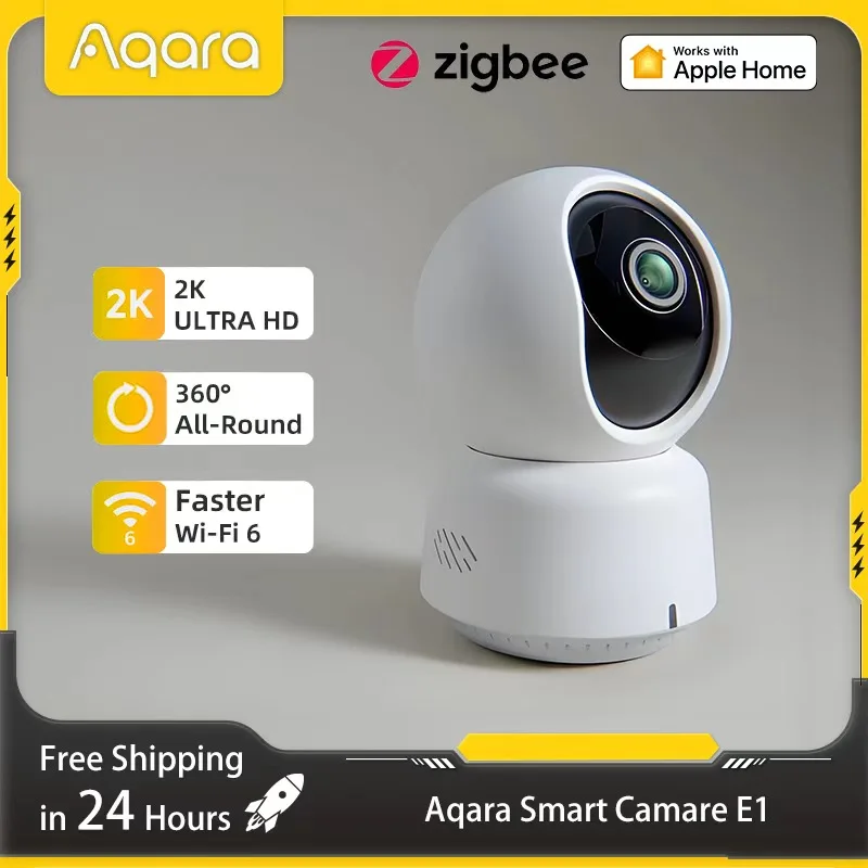 Smart Home Hub Apple - Caméra intelligente Aqara d'origine E1 2K