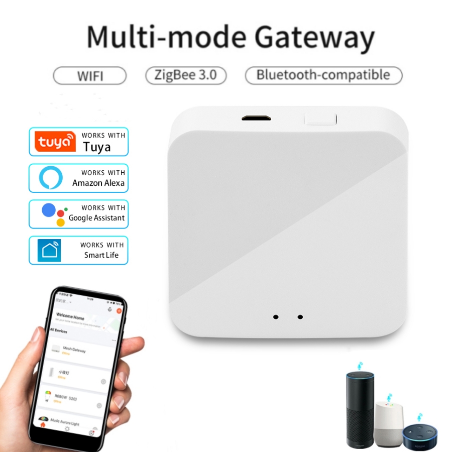 Smart Home Mod - Tuya Smart Multi Mode Gateway, Zigequation,