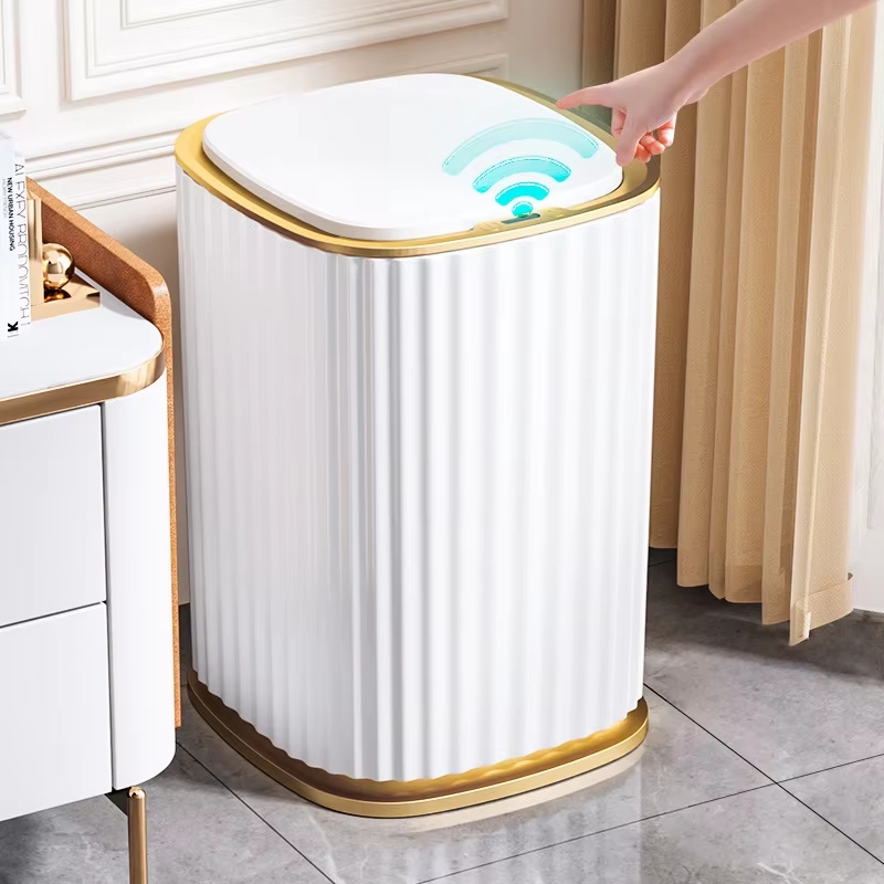 Smart Home Junkie - Poubelle intelligente à capteur automatique pour