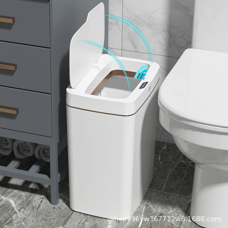 Smart Home Junkie - Poubelle de salle de bain intelligente