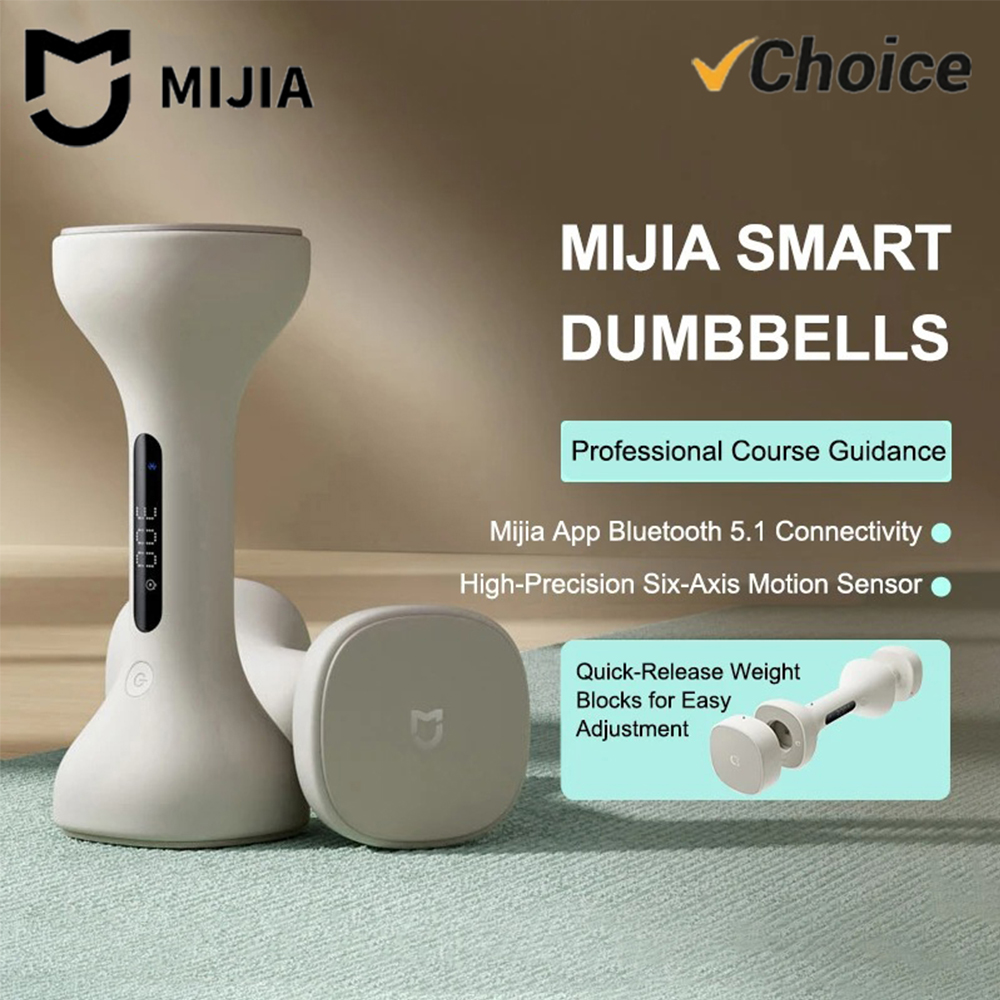 Smart Home Wellness - Nouvelles haltères intelligentes MIJIA pour hommes