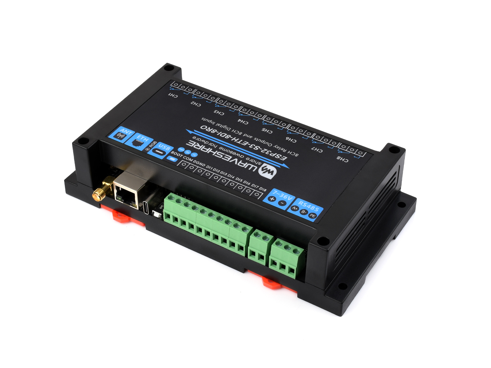 Waveshare – Module de relais W - Smart Home Esp32 avis et prix