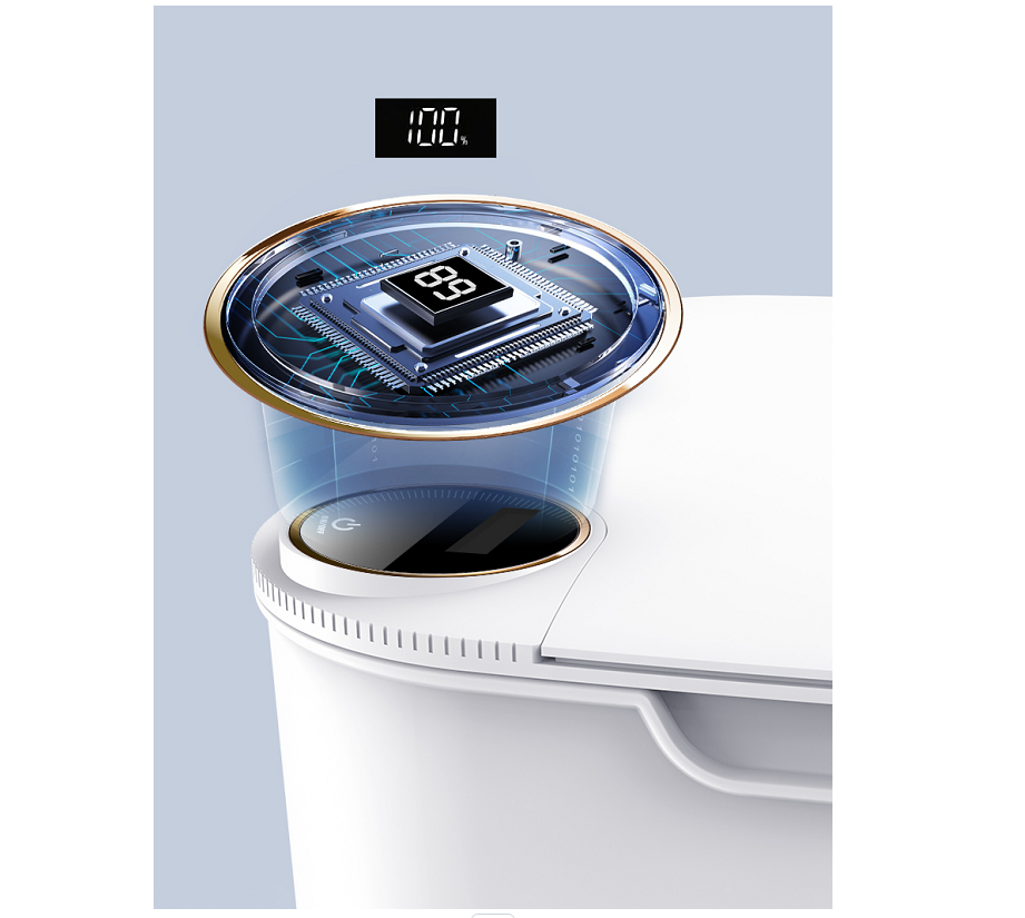 Poubelle intelligente à capteu - Smart Home Junkie avis et prix