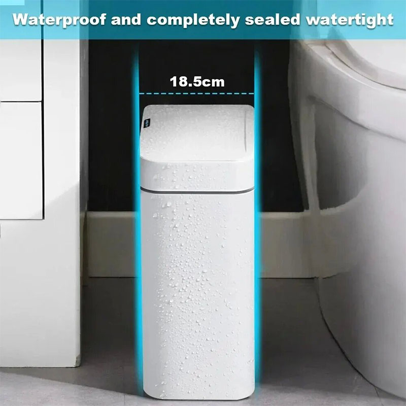 Poubelle de salle de bain inte - Smart Home Junkie avis et prix