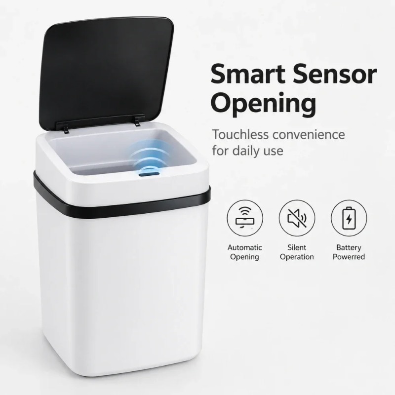 Poubelle intelligente automati - Smart Home Junkie avis et prix
