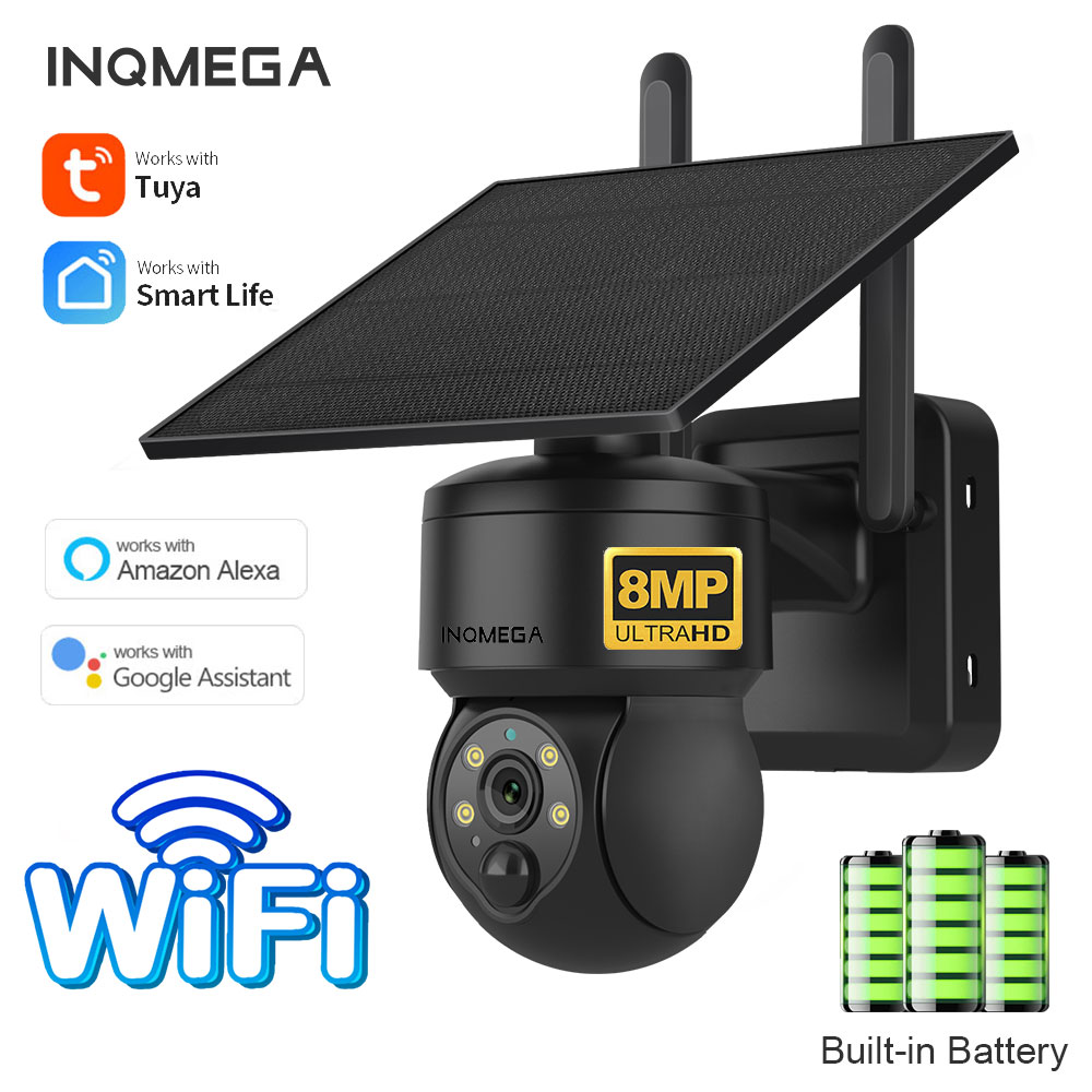 INQMEGA 8MP TUYA caméra solair - Smart Home Outdoor Camera avis et prix