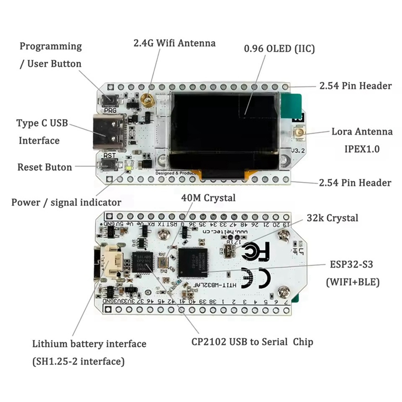 Carte de développement Heltec  - Smart Home Esp32 avis et prix