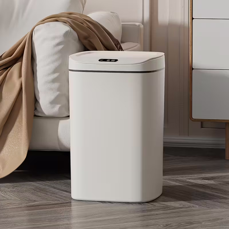 Poubelle intelligente à capteu - Smart Home Junkie avis et prix