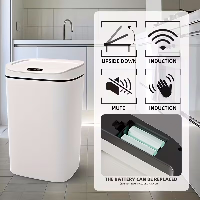 Poubelle intelligente à capteu - Smart Home Junkie avis et prix