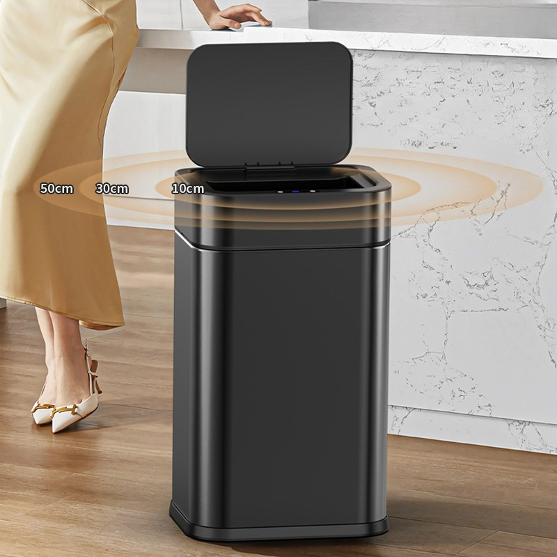 Poubelle à capteur automatique - Smart Home Junkie avis et prix