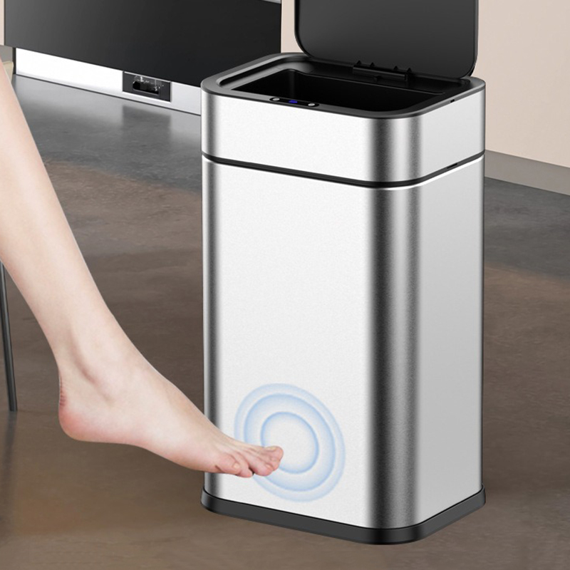 Poubelle à capteur automatique - Smart Home Junkie avis et prix