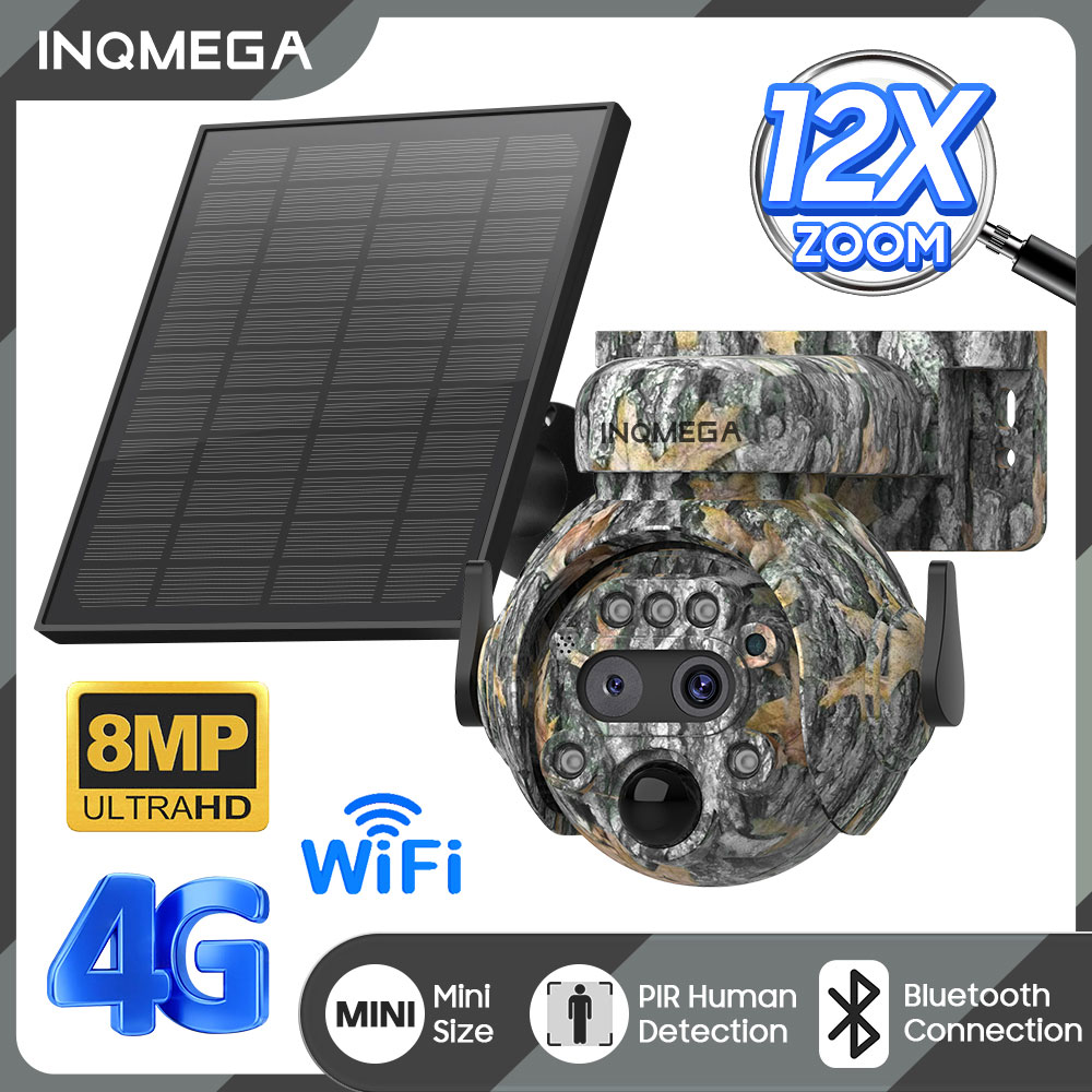 INQMEGA 8MP caméra à énergie s - Smart Home Outdoor Camera avis et prix