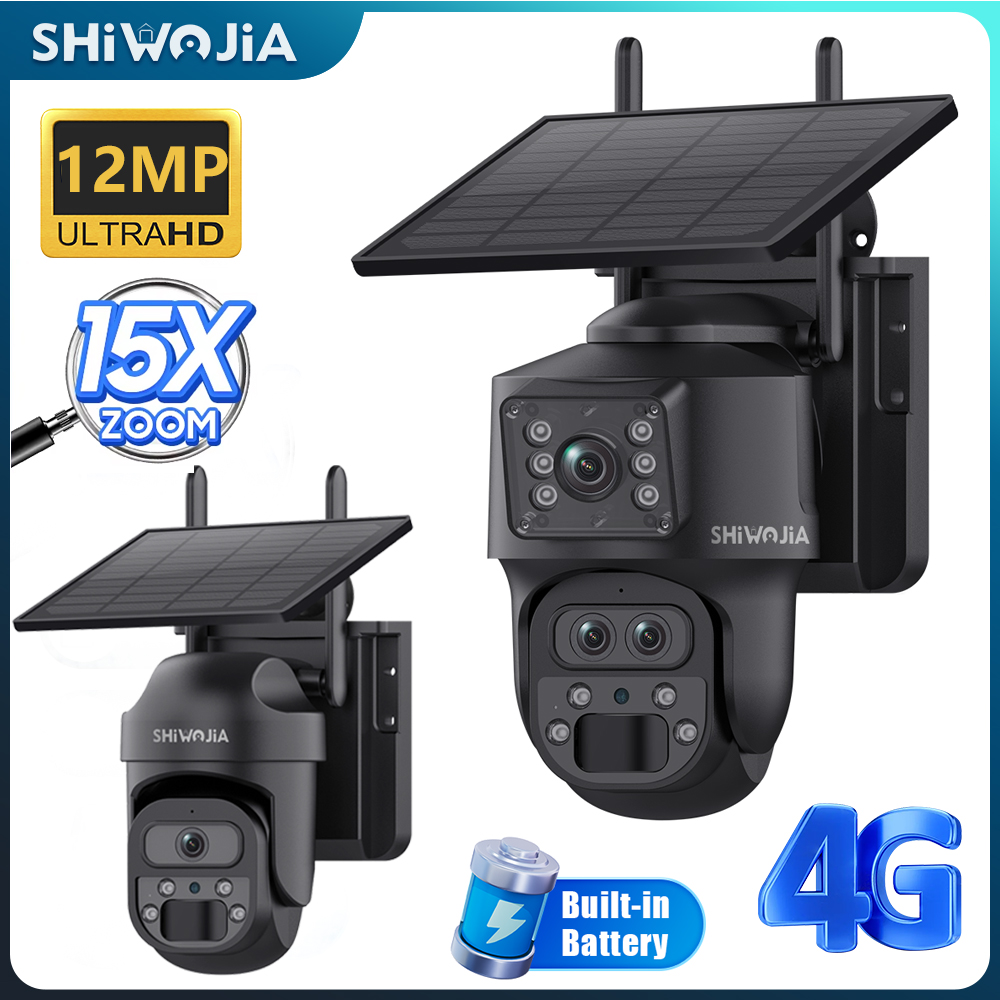 SHIWOJIA Caméra solaire ZOOM 1 - Smart Home Outdoor Camera avis et prix