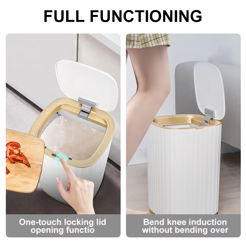 Poubelle intelligente à capteu - Smart Home Junkie avis et prix