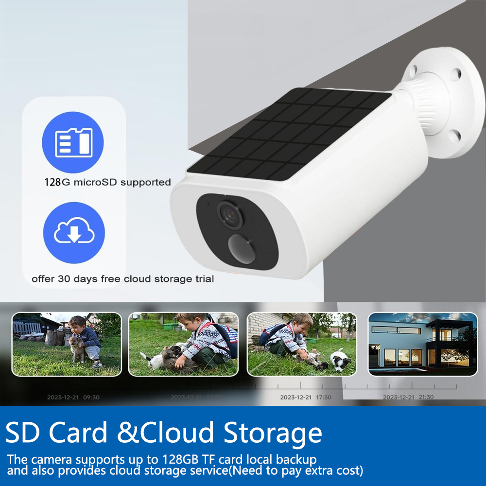 Caméra de sécurité solaire Tuy - Smart Home Outdoor Camera avis et prix