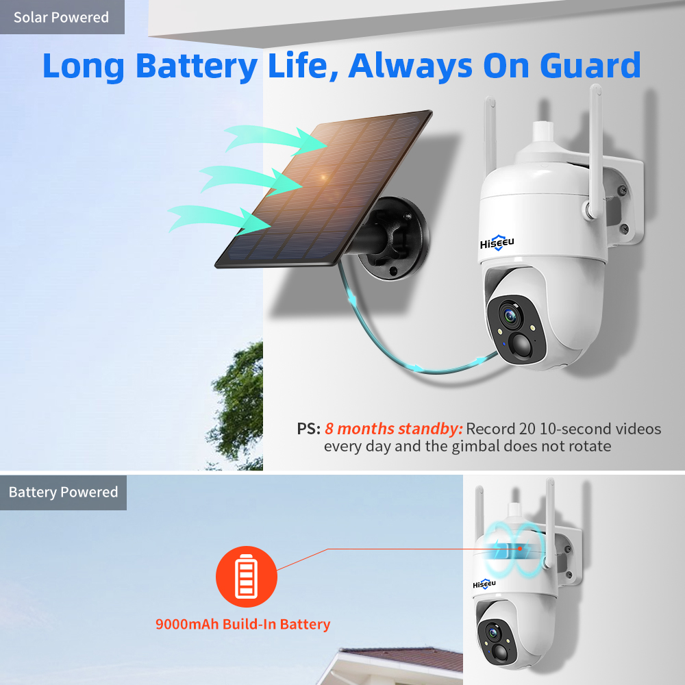 Hiseeu 3MP Cloud AI WiFi camér - Smart Home Outdoor Camera avis et prix