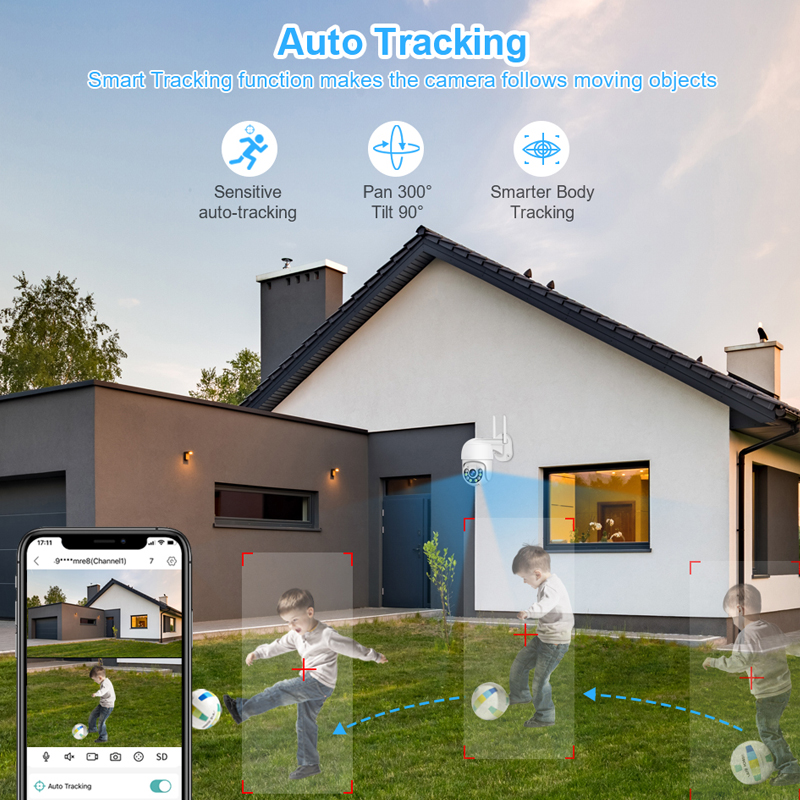 Système de caméra de sécurité  - Smart Home Outdoor Camera avis et prix
